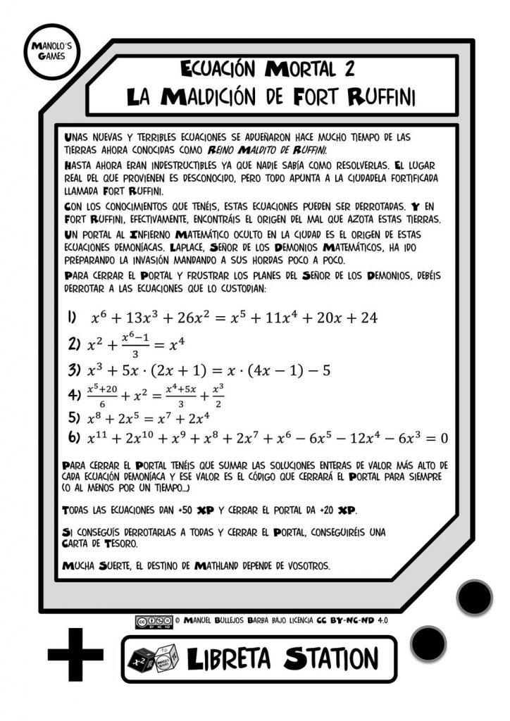Aventura Extra : La Maldición de Fort Ruffini