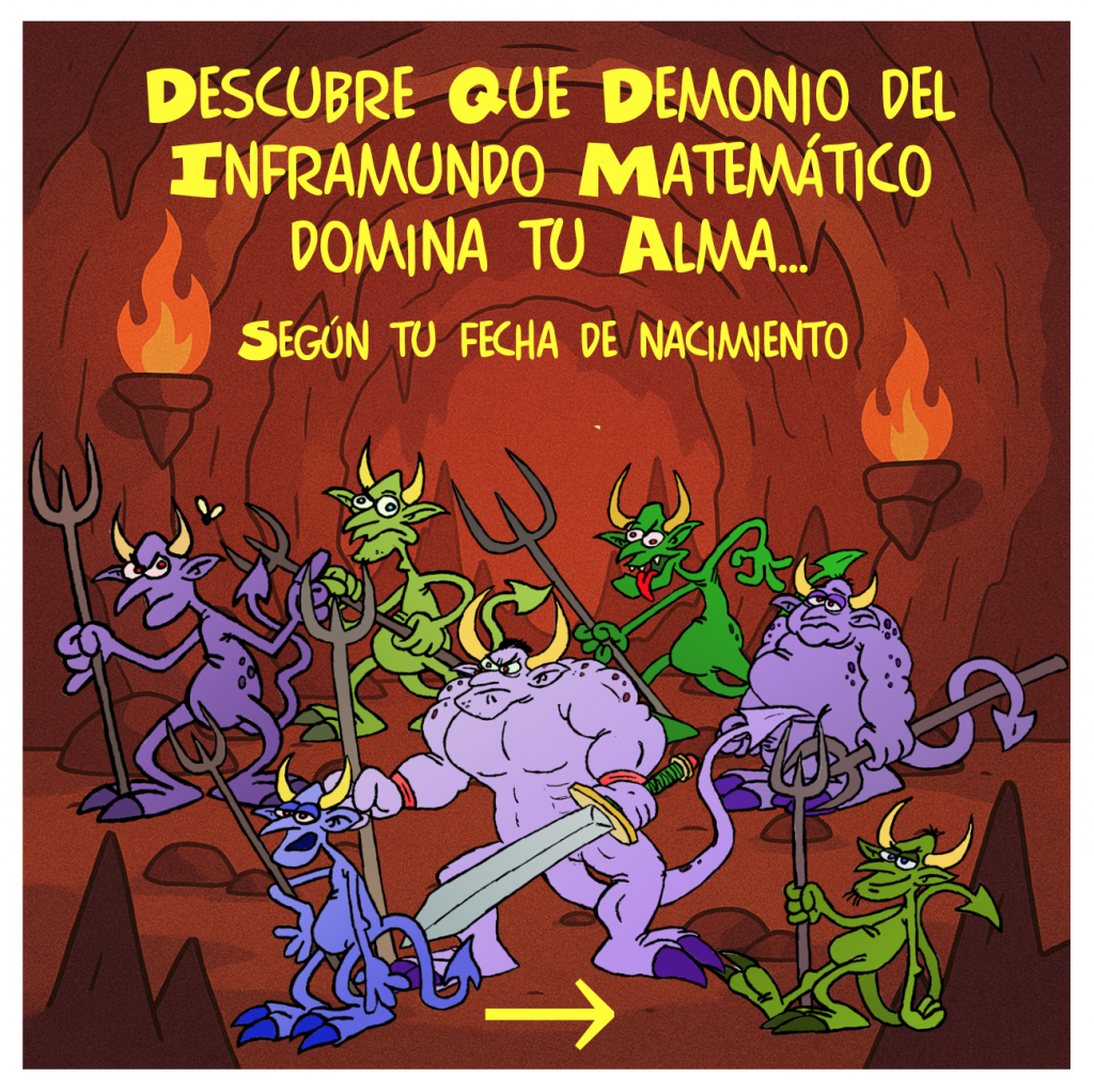 Descubre cuál es tu Demonio del Inframundo Matemático…