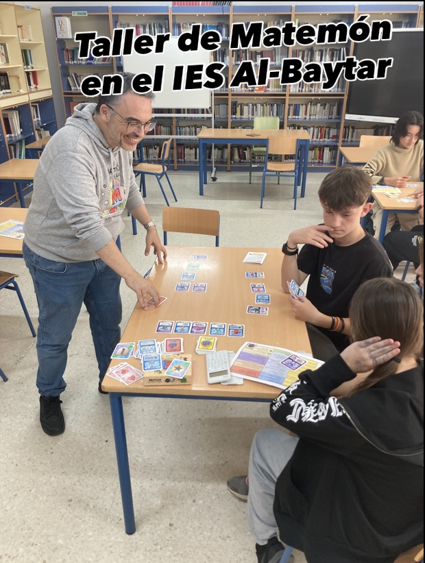 Taller de Matemón en el IES Al-Baytar (Arroyo de la Miel, Benalmádena, Málaga)